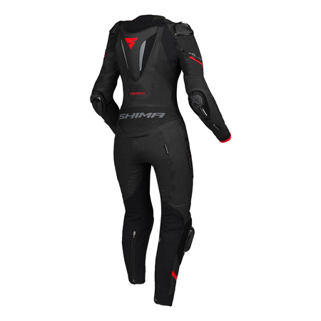 Kombinezon jednoczęściowy damski SHIMA MIURA RS BLACK/RED czarny czerwony