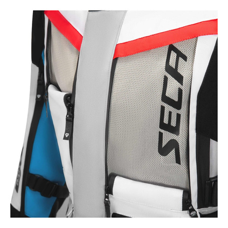 Kurtka tekstylna damska SECA ARRAKIS III LADY GREY/BLUE/RED szary niebieski czerwony