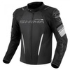 Kurtka tekstylna SHIMA SOLID 2.0 BLACK/WHITE czarny biały