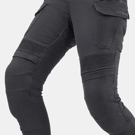 Jeansy motocyklowe damskie SHIMA GIRO 3.0 LADY GREY