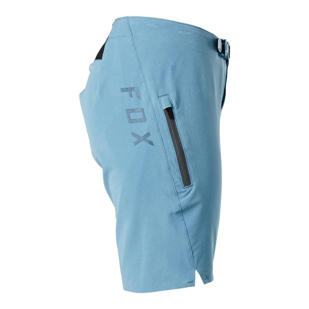 Spodenki rowerowe damskie FOX LADY FLEXAIR LITE DUSTY BLUE niebieski