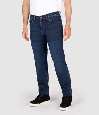 Jeansy motocyklowe KNOX KIRKSTONE STONE WASH INDIGO granatowy