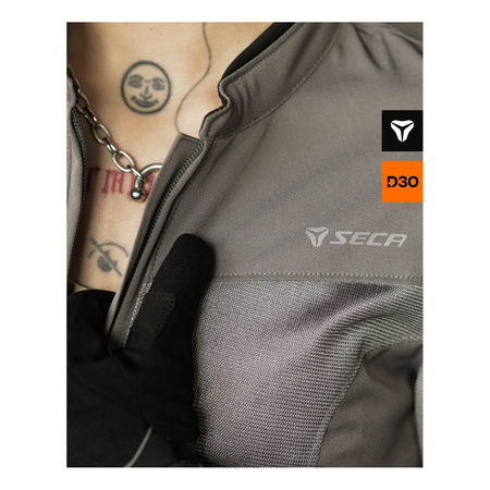 Kurtka tekstylna SECA SUPERLITE GREY szary