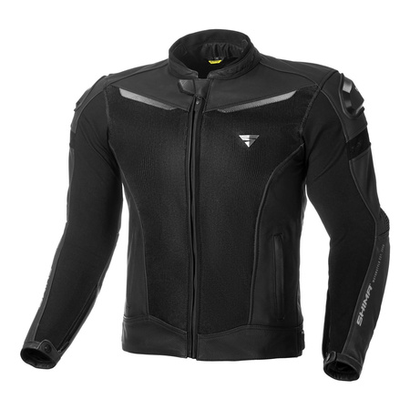 Kombinezon dwuczęściowy SHIMA PISTON CHASE BLACK czarny