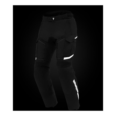 Spodnie tekstylne REBELHORN CUBBY V BLACK czarny