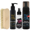 Zestaw do czyszczenia i konserwacji odzieży skórzanej XZONE STRONG Z JONAMI WOMAN + SZCZOTKA 350ml