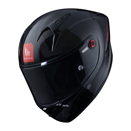 Kask integralny MT KRE+ S SOLID GLOSS CARBON/BLACK czarny