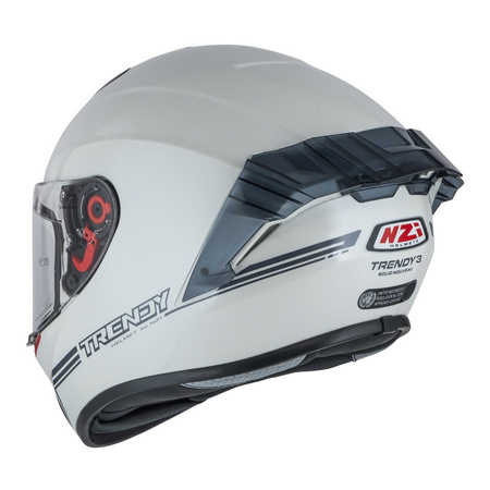 Kask integralny NZI TRENDY SOLID WHITE biały