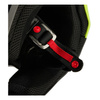 Kask cross FOX V1 STREAK BLACK/YELLOW żółty fluo niebieski czarny
