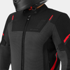 Kurtka tekstylna SHIMA RUSH 3.0 AIR G2 GREY/RED szary czerwony