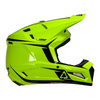 Kask cross z goglami LEATT KIT MOTO 3.5 NEON YELLOW żółty fluo