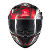 Kask integralny MT BRAKER SV FURY BLACK/GREY/RED