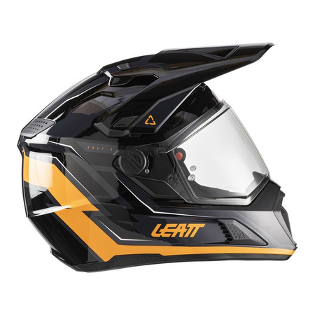 Kask cross z goglami LEATT ADV 7.5 BLACK/ORANGE czarny pomarańczowy