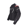 Kurtka tekstylna RICHA VENDETTA BLACK/WHITE/RED czarny biały czerwony