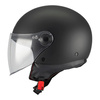 Kask otwarty MT STREET S PURE BLACK MATT czarny mat