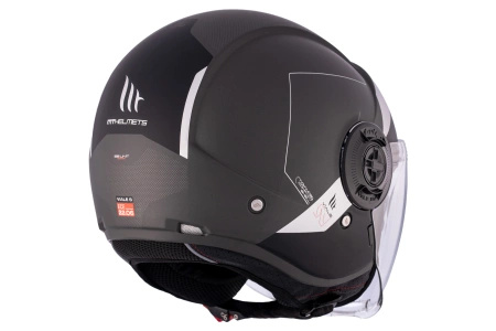 Kask otwarty MT VIALE SV S 68 UNIT MATT GREY szary czarny biały