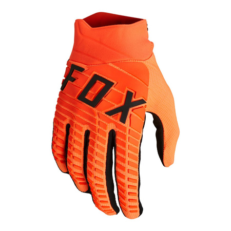 Rękawice cross FOX 360 FLUORESCENT ORANGE pomarańczowy fluo czarny