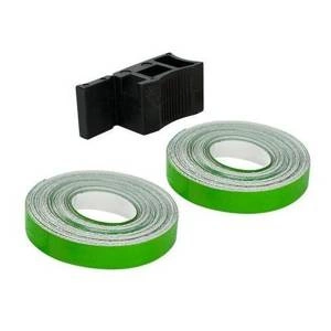 Taśma paski na rant felgi LAMPA RACING GREEN