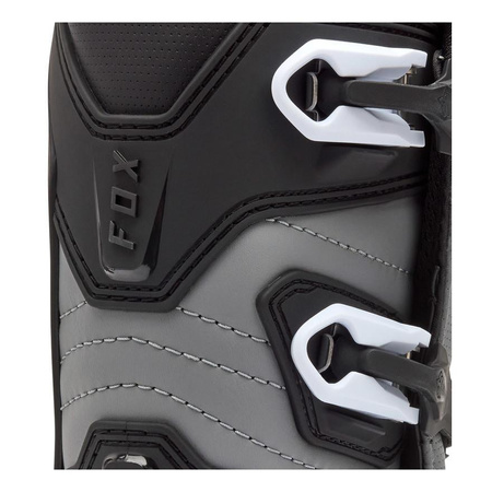 Buty cross dziecięce FOX JUNIOR COMP CORE BLACK/GREY czarny szary