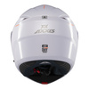 Kask szczękowy AXXIS STORM S SV SOLID A0 GLOSS PEARL WHITE biały