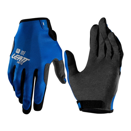 Rękawice cross LEATT MOTO 1.5 GRIPR BLUE niebieski