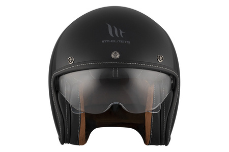 Kask otwarty MT LE MANS 2 SV S SOLID GLOSS BLACK czarny