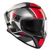 Kask integralny MT THUNDER 4 SV FREEWAY BLACK/RED/SILVER czarny czerwony srebrny
