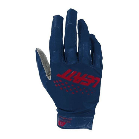 Rękawice cross LEATT MOTO 2.5 WINDBLOCK BLUE granatowy czerwony