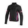 Kurtka tekstylna damska SECA ORKAN II LADY TITANIUM/FUCHSIA czarny różowy