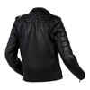 Kurtka skórzana damska OZONE RAMONES MODERN LADY MATT BLACK czarny
