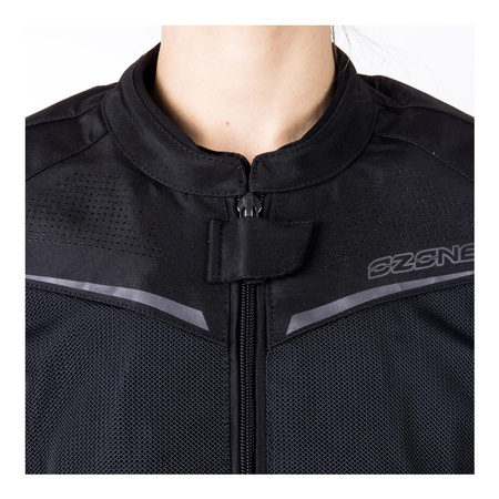 Kurtka tekstylna damska OZONE JET II LADY BLACK czarny