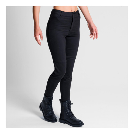 Jeansy motocyklowe damskie SPIDI MOTO LEGGINGS PRO 2 BLACK czarny