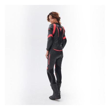 Kurtka skórzana damska REBELHORN REBEL LADY PINK/BLACK różowy czarny
