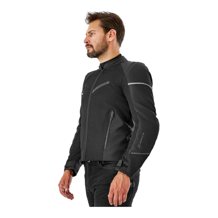 Kurtka tekstylna SHIMA X-MESH 2.0 BLACK czarny