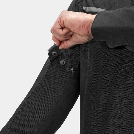 Kurtka tekstylna VORG NANO BLACK czarny