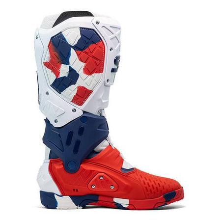 Buty cross SIDI CROSSAIR X WHITE/NAVY/RED biały granatowy czerwony