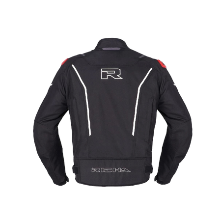 Kurtka tekstylna RICHA VENDETTA BLACK/WHITE/RED czarny biały czerwony