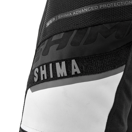 Kurtka tekstylna SHIMA MESH PRO 2.0 BLACK/WHITE czarny biały
