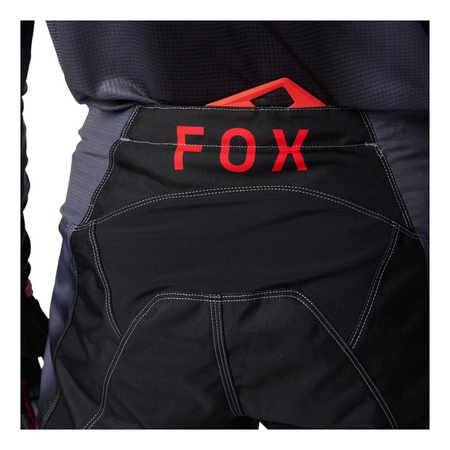 Spodnie cross FOX 180 INTERFERE GREY/RED szary czerwony