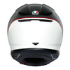 Kask integralny AGV K6 MINIMAL BLACK/WHITE/RED czarny szary czerwony biały
