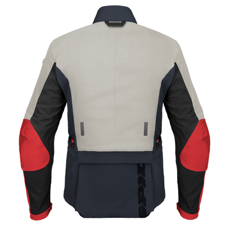 Kurtka tekstylna SPIDI FRONTIER BLUE/ICE/RED szary granatowy czerwony