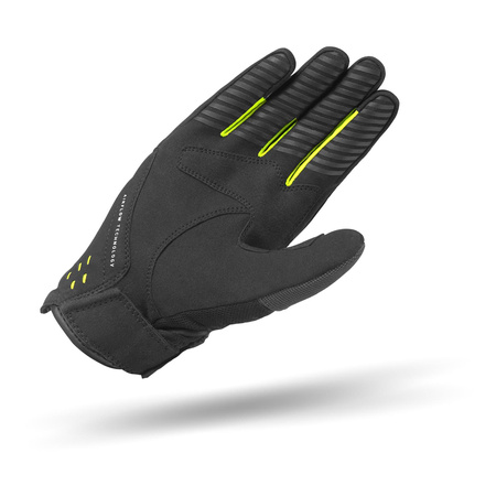 Rękawice miejskie dziecięce SHIMA ONE EVO KIDS FLUO czarny żółty fluo
