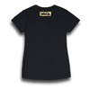 Koszulka T-shirt damska DAVCA LOGO BLACK/GOLD czarny złoty