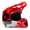 Kask cross FOX V1 SHIELD FLUO RED czerwony fluo czarny