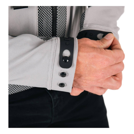 Kurtka tekstylna KNOX TOR LIGHT GREY szary