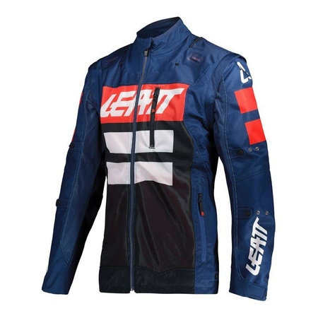 Kurtka enduro LEATT MOTO 4.5 X-FLOW BLUE niebieski czarny