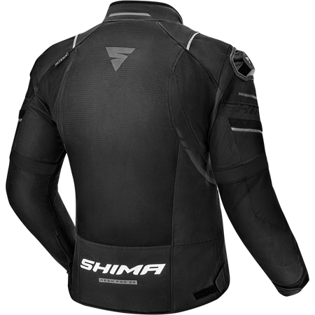 Kurtka tekstylna SHIMA MESH PRO 2.0 BLACK czarny