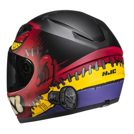 Kask dziecięcy integralny HJC Y10 FRANK RED/BLACK czerwony czarny