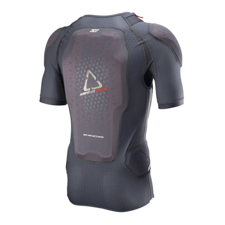 Koszulka z ochraniaczami LEATT 3DF AIRFIT LITE EVO STEALTH szary