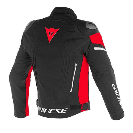 Kurtka tekstylna DAINESE RACING 3 D-DRY BLACK/RED czarny czerwony